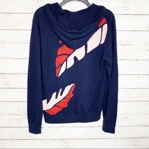 NWOT Onia 100% Cashmere Feather Hoodie Sweater